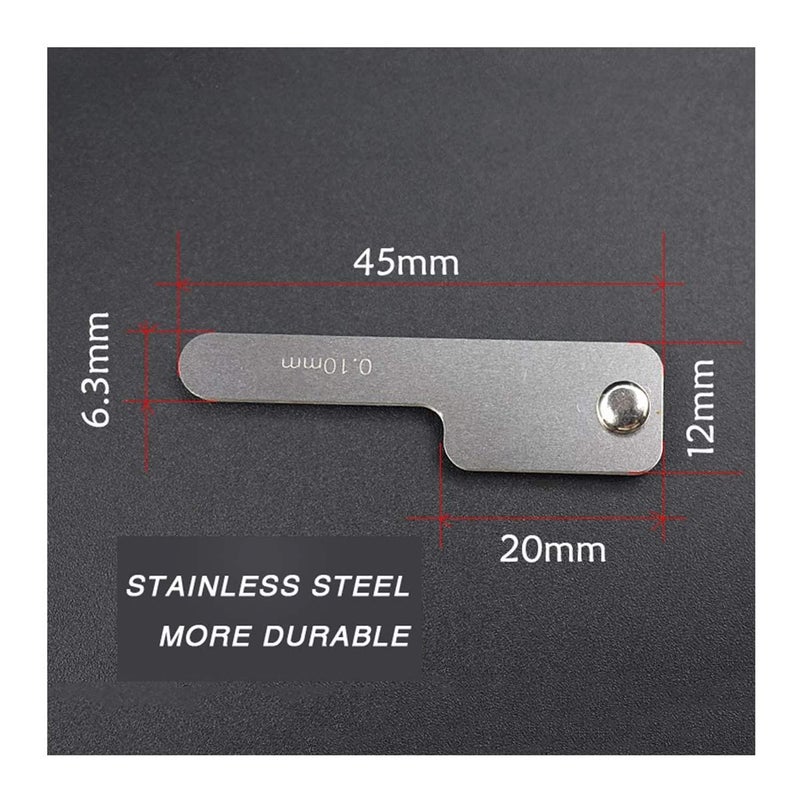 Smiledt Dental Interproximal Reduction (IPR) Gauge Measure Tooth Gap Stainless Steel Reciprocating IPR System Orthodontic - Image 4